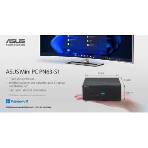 ASUS PN63-S1 (i3) Win 11